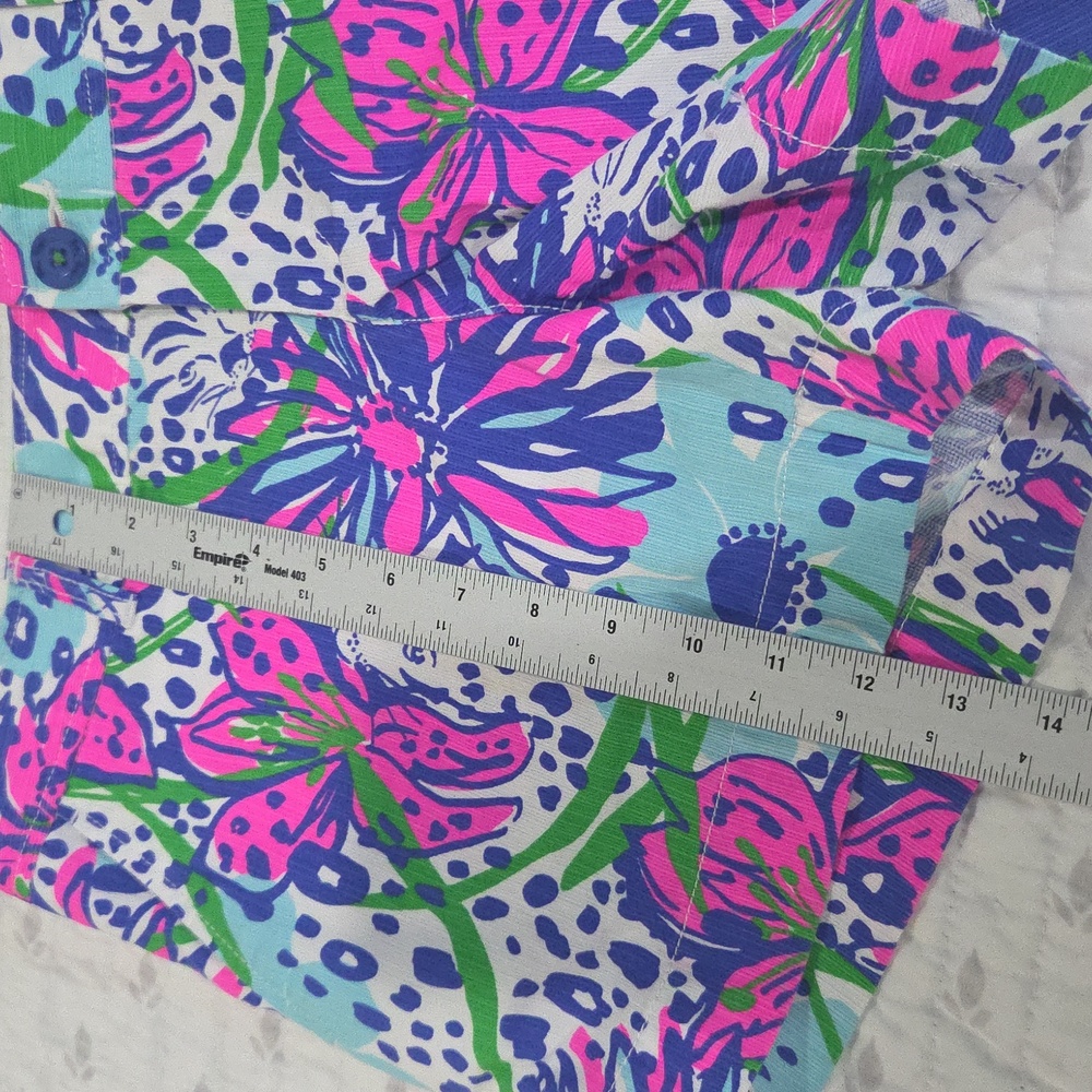 🌺Lilly Pulitzer Beautiful, Tropical Themed Callahan Shorts In Great Condition🌺 - Picture 15 of 15